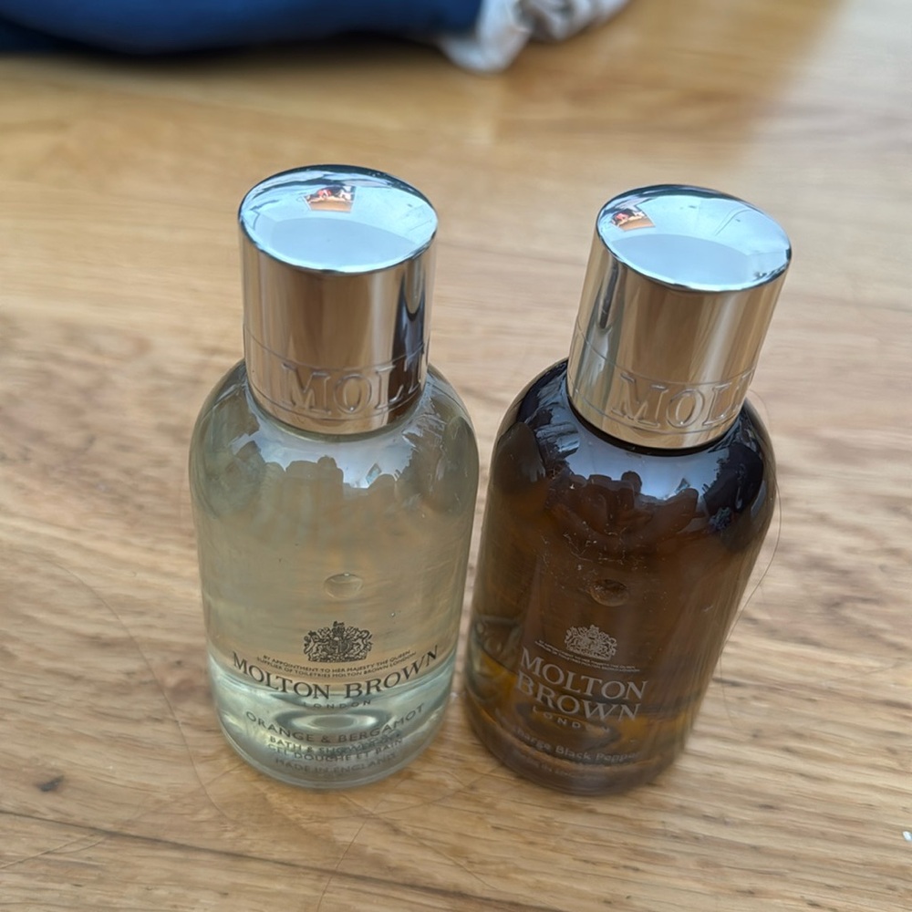 Set of two Molton Brown shower gels
